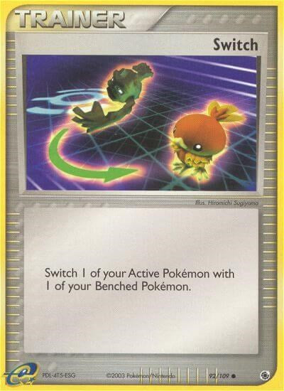 Switch (92/109) [EX: Ruby & Sapphire] | Jomio and Rueliete's Cards and Comics
