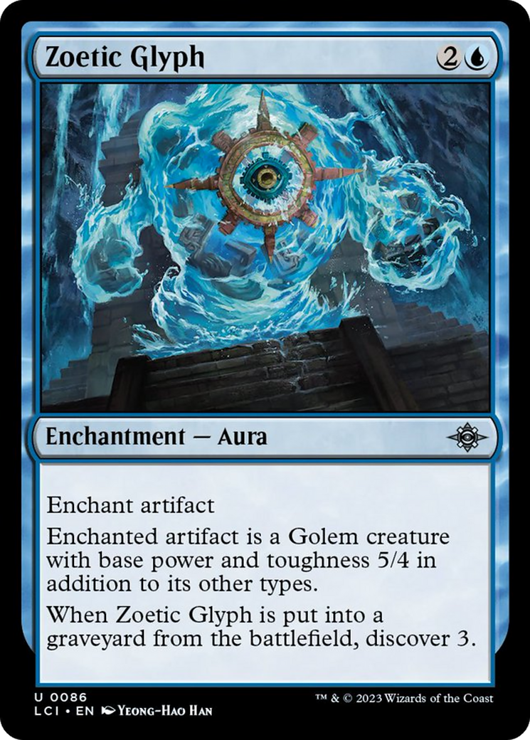 Zoetic Glyph [The Lost Caverns of Ixalan] | Jomio and Rueliete's Cards and Comics