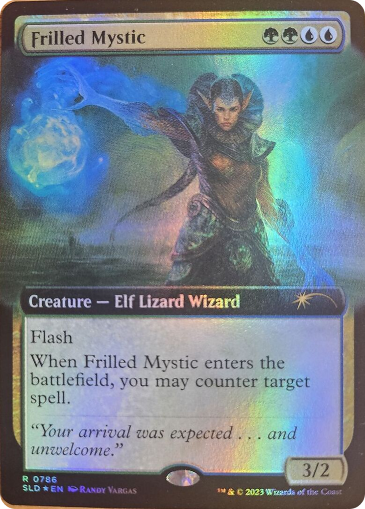 Frilled Mystic (Extended Art) [Secret Lair Drop Series] | Jomio and Rueliete's Cards and Comics