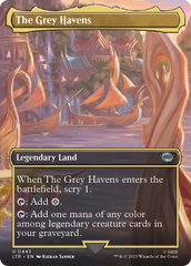 The Grey Havens (Borderless Alternate Art) [The Lord of the Rings: Tales of Middle-Earth] | Jomio and Rueliete's Cards and Comics