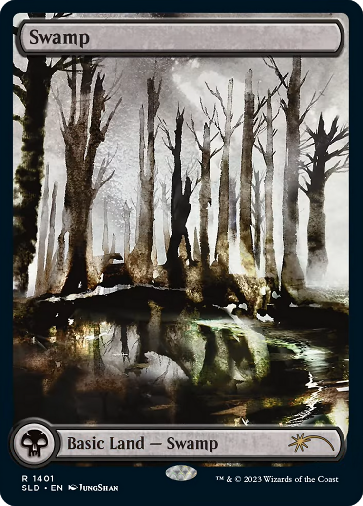 Swamp (1401) [Secret Lair Drop Series] | Jomio and Rueliete's Cards and Comics