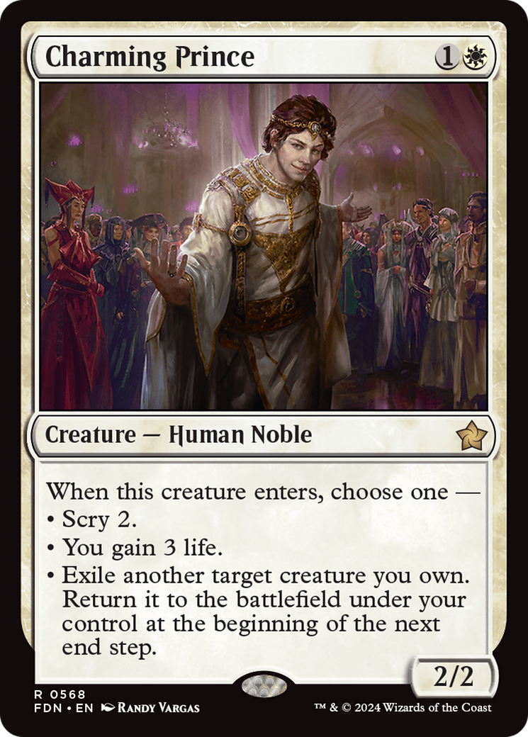 Charming Prince [Foundations] | Jomio and Rueliete's Cards and Comics