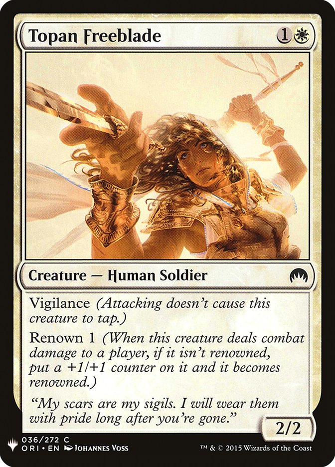 Topan Freeblade [Mystery Booster] | Jomio and Rueliete's Cards and Comics