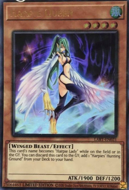 Harpie Queen [LART-EN021] Ultra Rare | Jomio and Rueliete's Cards and Comics