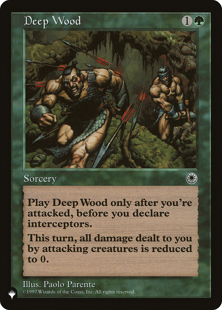 Deep Wood [The List] | Jomio and Rueliete's Cards and Comics