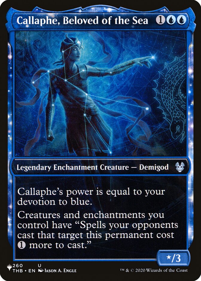 Callaphe, Beloved of the Sea (Showcase) [The List] | Jomio and Rueliete's Cards and Comics