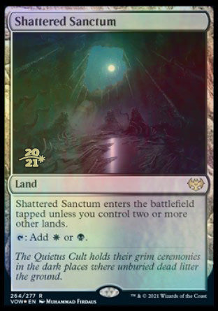 Shattered Sanctum [Innistrad: Crimson Vow Prerelease Promos] | Jomio and Rueliete's Cards and Comics