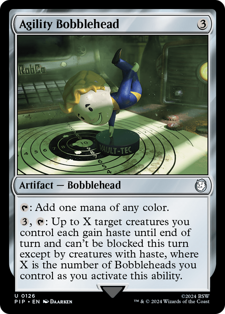 Agility Bobblehead [Fallout] | Jomio and Rueliete's Cards and Comics