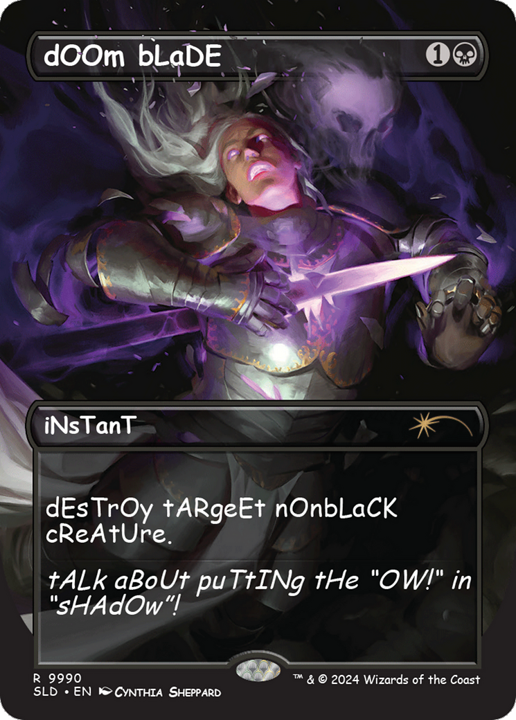 dOOm bLaDE [Secret Lair Drop Series] | Jomio and Rueliete's Cards and Comics