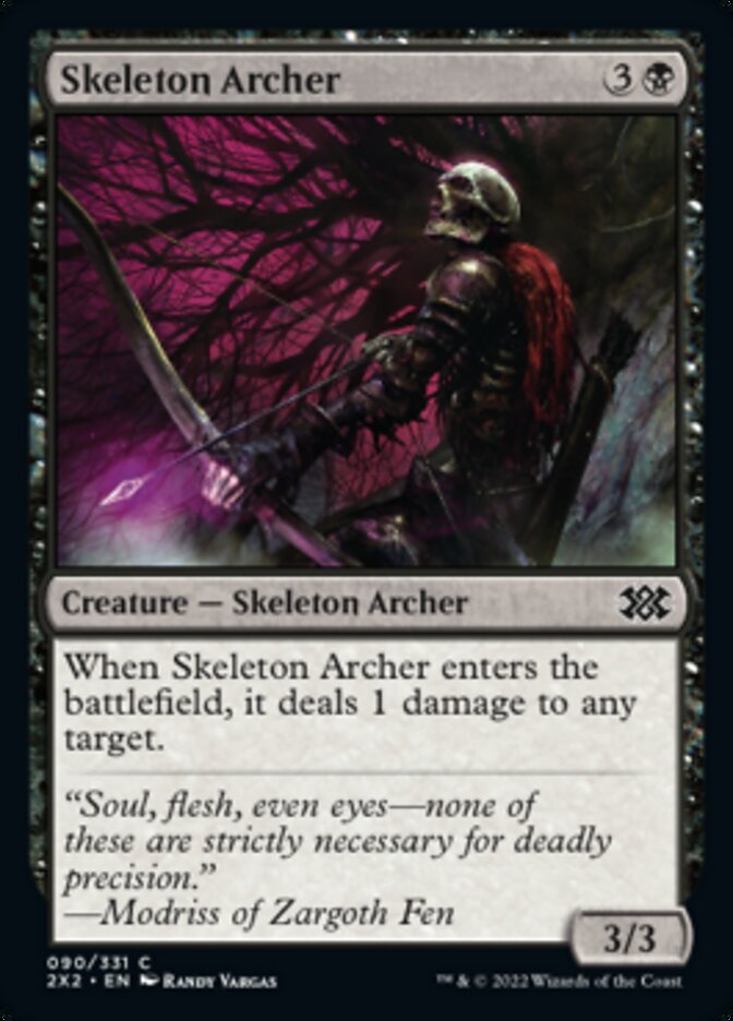 Skeleton Archer [Double Masters 2022] | Jomio and Rueliete's Cards and Comics