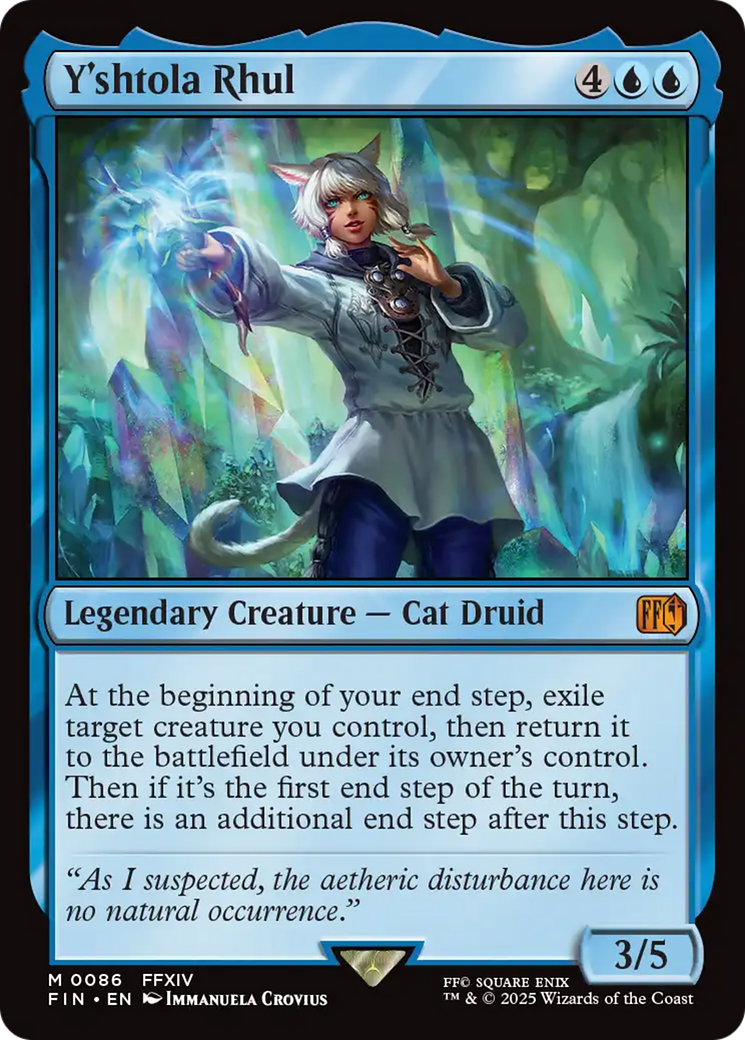 Y'shtola Rhul [FINAL FANTASY] | Jomio and Rueliete's Cards and Comics