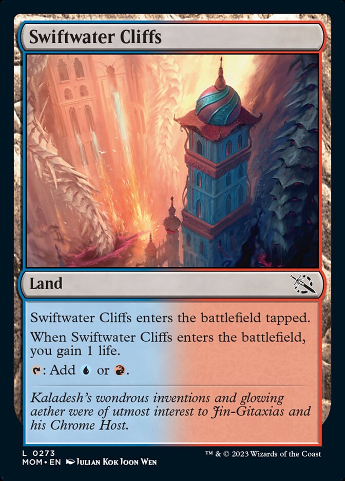 Swiftwater Cliffs [March of the Machine] | Jomio and Rueliete's Cards and Comics