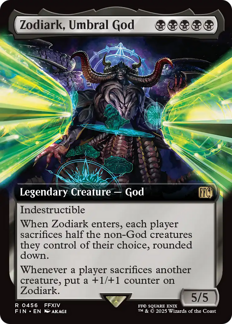 Zodiark, Umbral God (Extended Art) [FINAL FANTASY] | Jomio and Rueliete's Cards and Comics