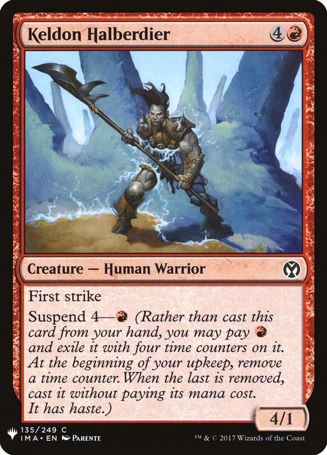 Keldon Halberdier [Mystery Booster] | Jomio and Rueliete's Cards and Comics