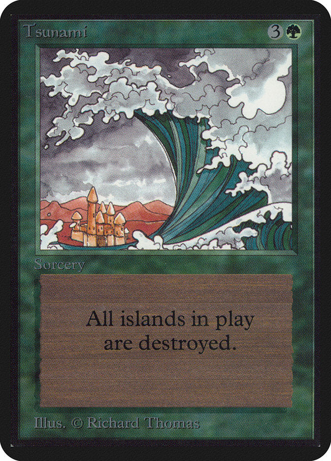 Tsunami [Alpha Edition] | Jomio and Rueliete's Cards and Comics