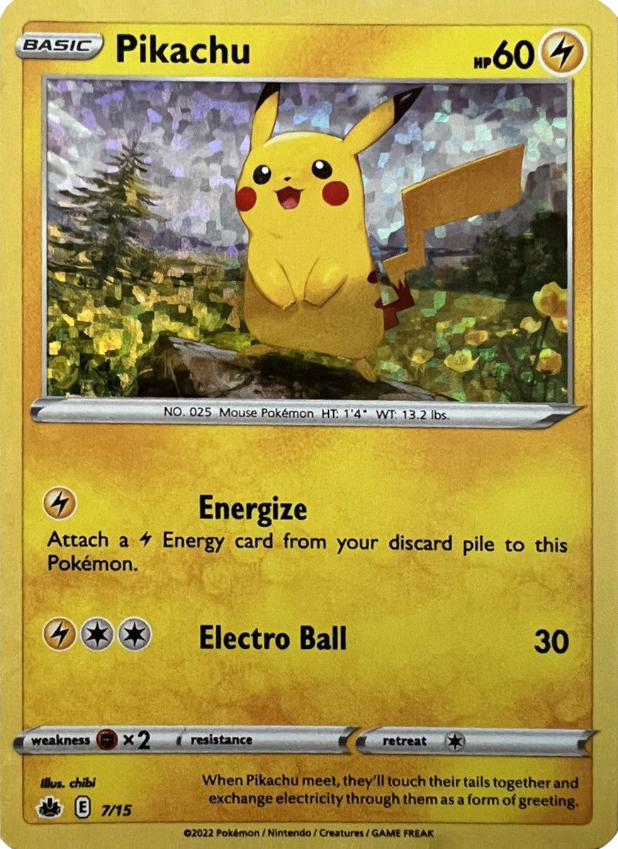 Pikachu (7/15) [McDonald's Promos: Match Battle] | Jomio and Rueliete's Cards and Comics