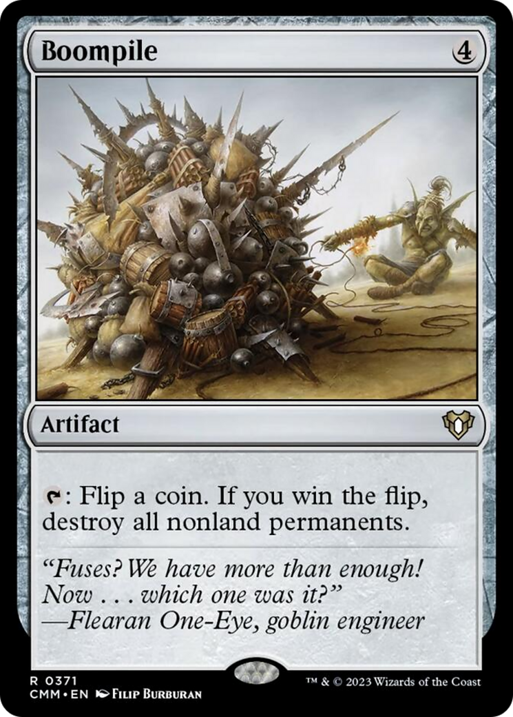Boompile [Commander Masters] | Jomio and Rueliete's Cards and Comics