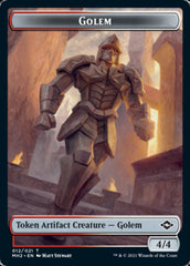 Clue (15) // Golem Double-Sided Token [Modern Horizons 2 Tokens] | Jomio and Rueliete's Cards and Comics