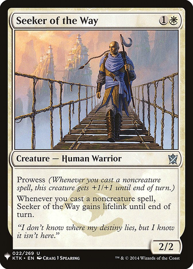 Seeker of the Way [Mystery Booster] | Jomio and Rueliete's Cards and Comics