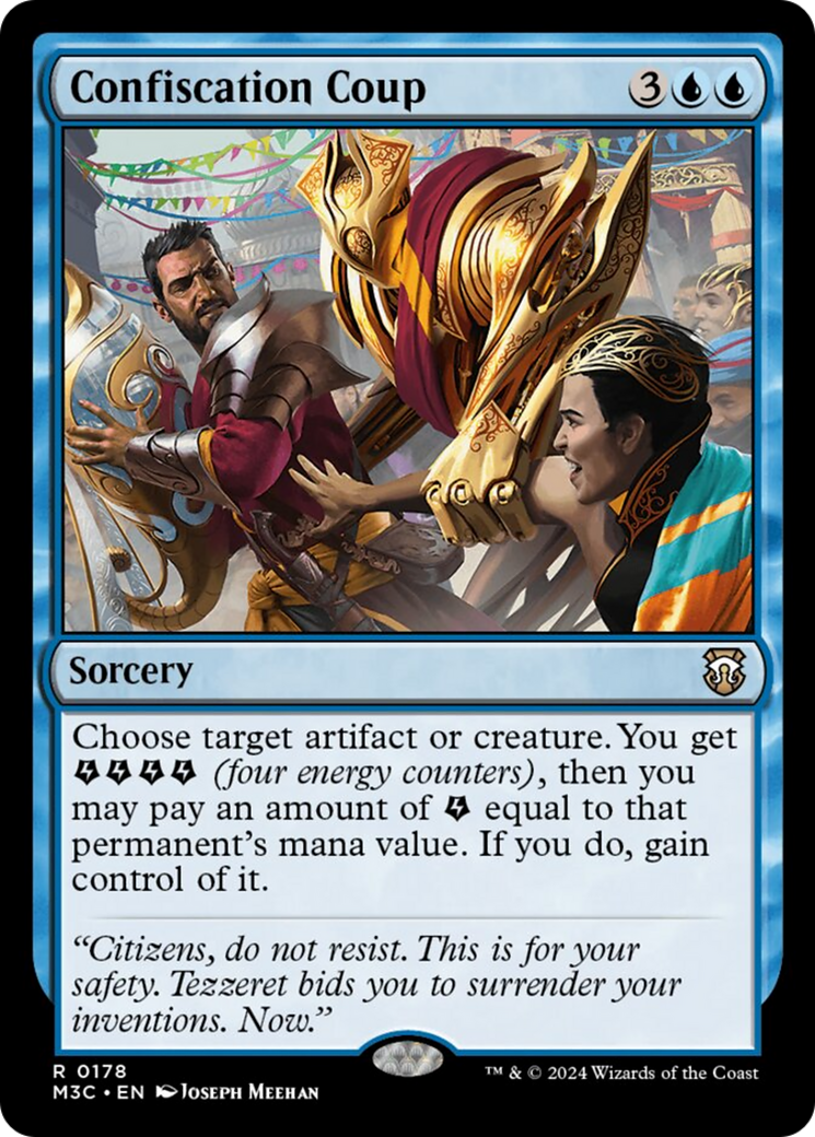 Confiscation Coup [Modern Horizons 3 Commander] | Jomio and Rueliete's Cards and Comics