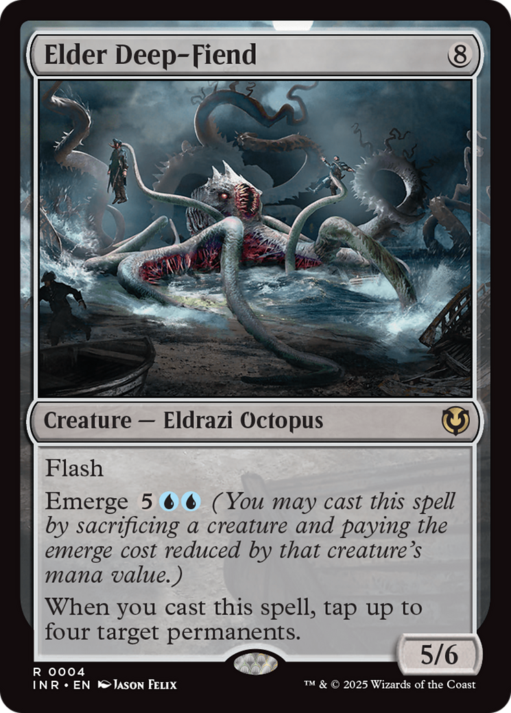 Elder Deep-Fiend [Innistrad Remastered] | Jomio and Rueliete's Cards and Comics