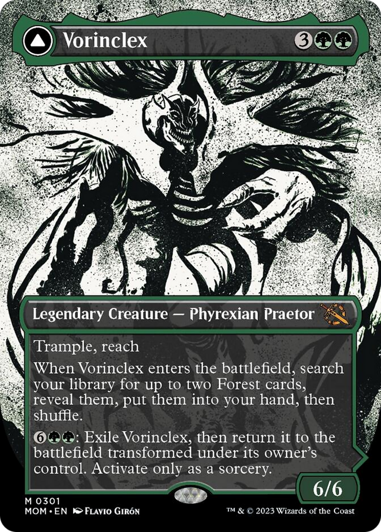 Vorinclex // The Grand Evolution (Showcase Planar Booster Fun) [March of the Machine] | Jomio and Rueliete's Cards and Comics