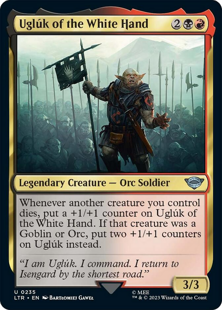 Ugluk of the White Hand [The Lord of the Rings: Tales of Middle-Earth] | Jomio and Rueliete's Cards and Comics
