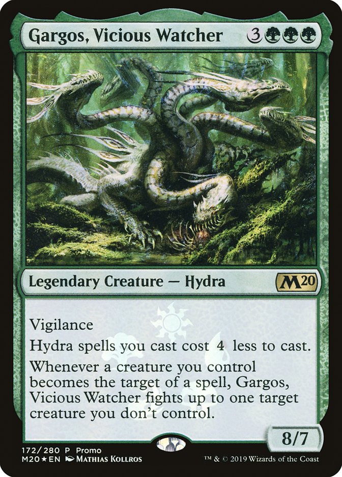 Gargos, Vicious Watcher [Resale Promos] | Jomio and Rueliete's Cards and Comics
