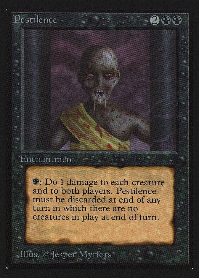 Pestilence [International Collectors' Edition] | Jomio and Rueliete's Cards and Comics