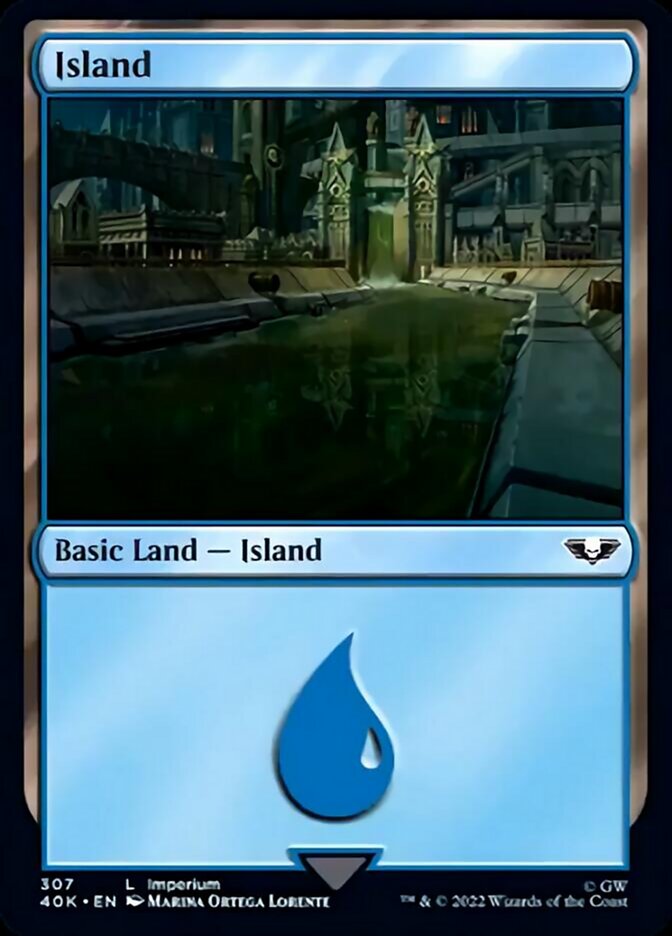 Island (307) [Warhammer 40,000] | Jomio and Rueliete's Cards and Comics