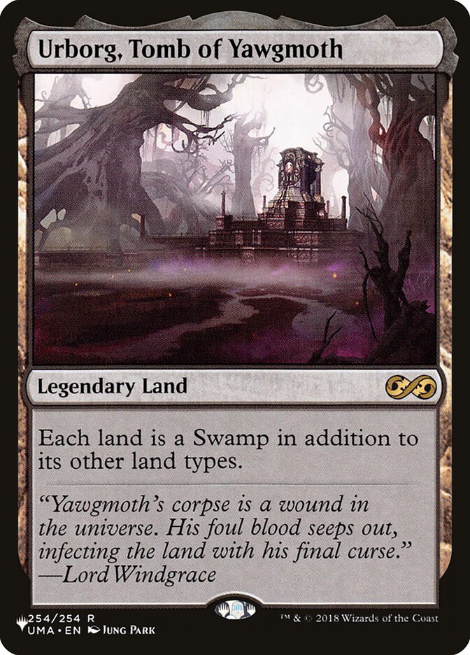 Urborg, Tomb of Yawgmoth [The List] | Jomio and Rueliete's Cards and Comics