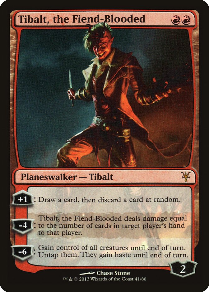 Tibalt, the Fiend-Blooded [Duel Decks: Sorin vs. Tibalt] | Jomio and Rueliete's Cards and Comics