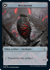 Incubator // Phyrexian (16) Double-Sided Token [March of the Machine Tokens] | Jomio and Rueliete's Cards and Comics