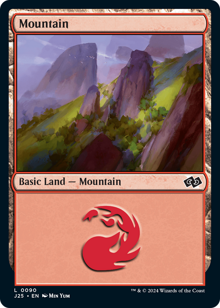 Mountain (90) [Foundations Jumpstart] | Jomio and Rueliete's Cards and Comics