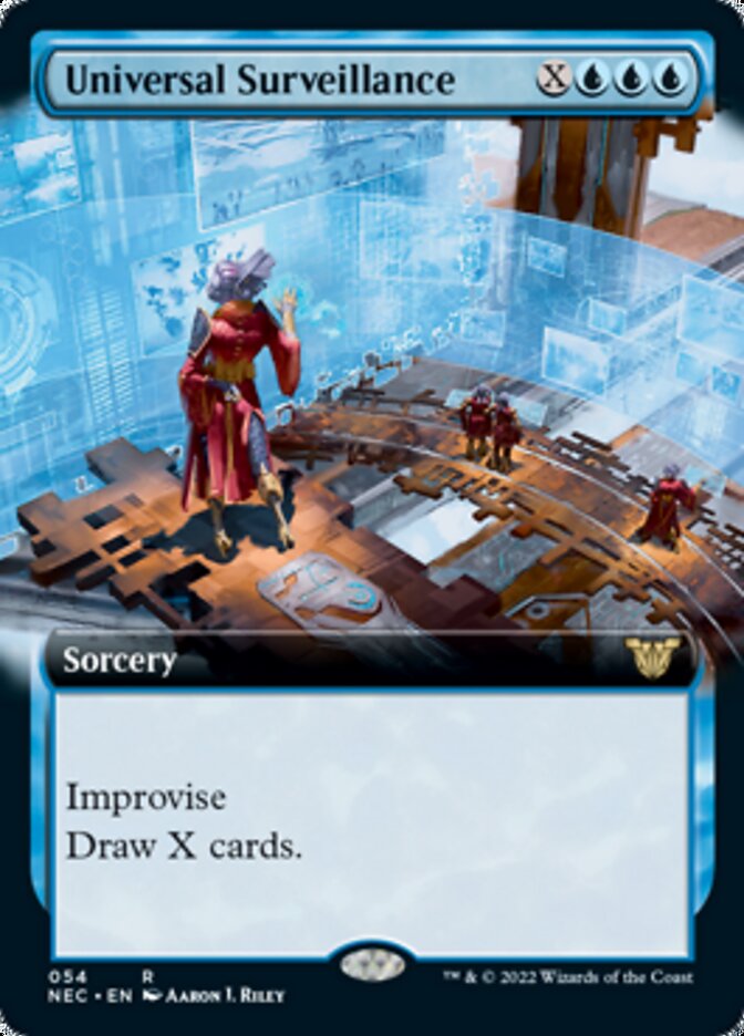 Universal Surveillance (Extended Art) [Kamigawa: Neon Dynasty Commander] | Jomio and Rueliete's Cards and Comics