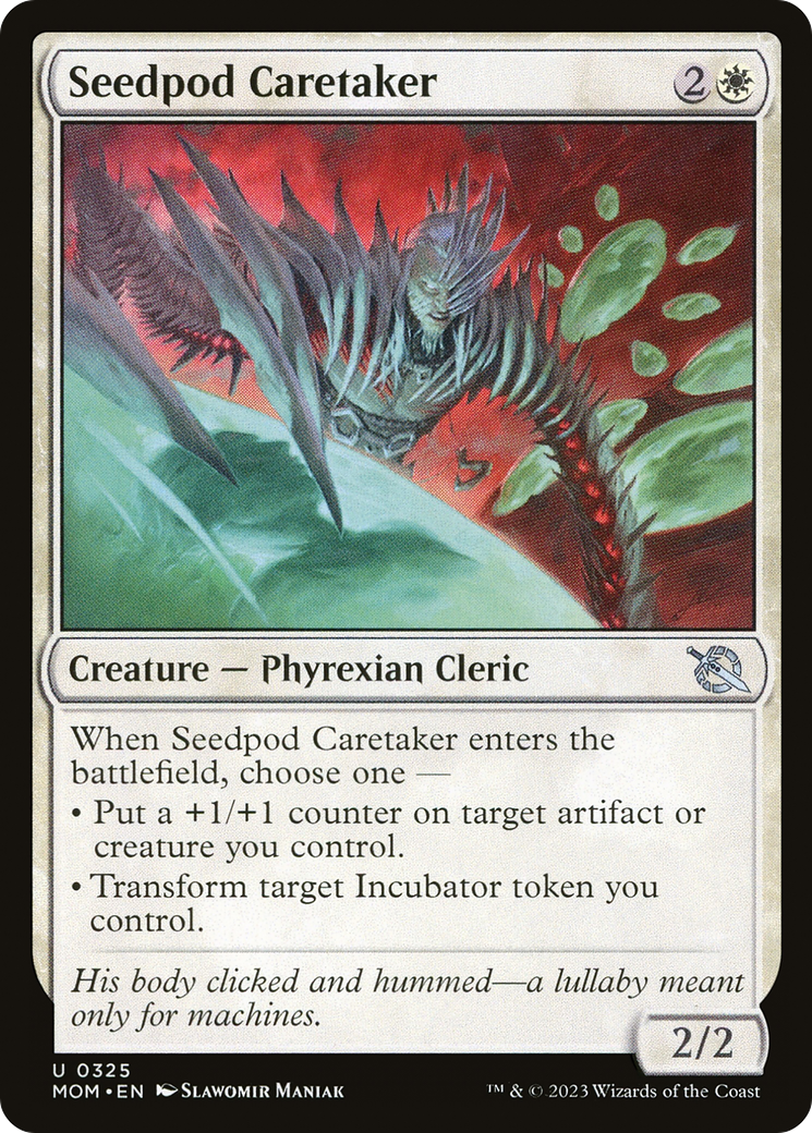 Seedpod Caretaker [March of the Machine] | Jomio and Rueliete's Cards and Comics