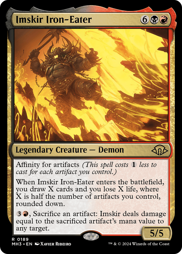 Imskir Iron-Eater [Modern Horizons 3] | Jomio and Rueliete's Cards and Comics