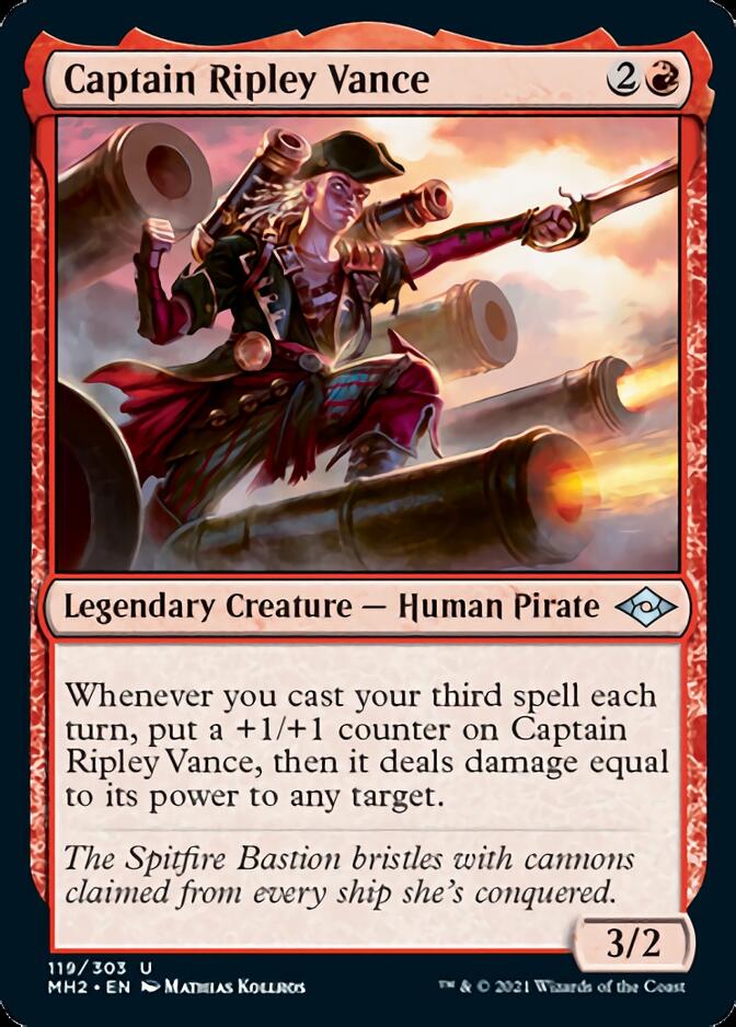 Captain Ripley Vance [Modern Horizons 2] | Jomio and Rueliete's Cards and Comics