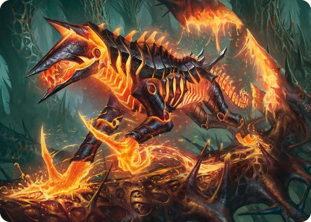 Kuldotha Cackler Art Card [Phyrexia: All Will Be One Art Series] | Jomio and Rueliete's Cards and Comics