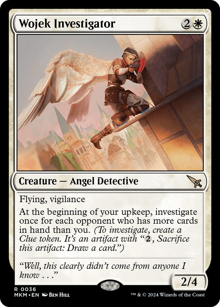 Wojek Investigator (Red) [Murders at Karlov Manor] | Jomio and Rueliete's Cards and Comics