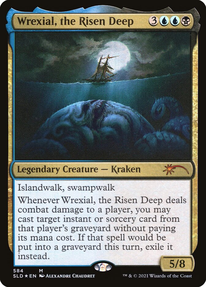 Wrexial, the Risen Deep [Secret Lair Drop Promos] | Jomio and Rueliete's Cards and Comics