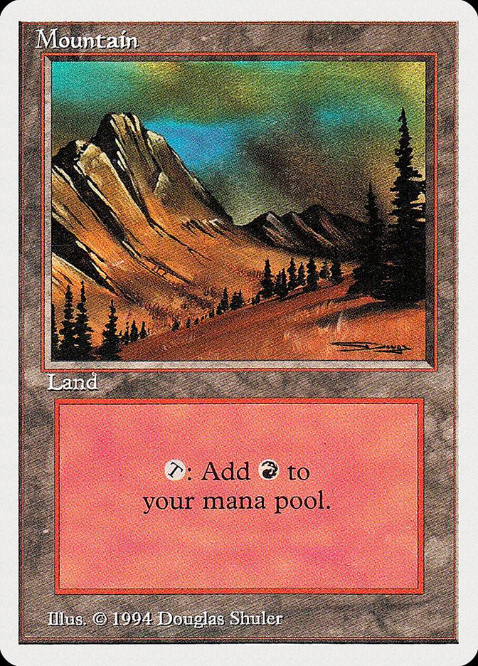 Mountain (303) [Summer Magic / Edgar] | Jomio and Rueliete's Cards and Comics