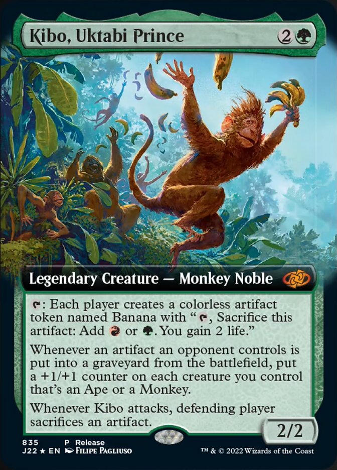 Kibo, Uktabi Prince (Extended Art) (Release) [Jumpstart 2022] | Jomio and Rueliete's Cards and Comics