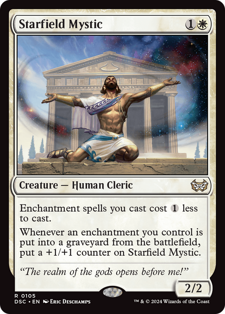 Starfield Mystic [Duskmourn: House of Horror Commander] | Jomio and Rueliete's Cards and Comics