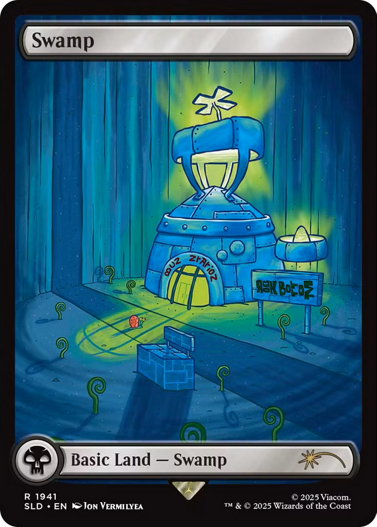 Swamp (1941) [Secret Lair Drop Series] | Jomio and Rueliete's Cards and Comics