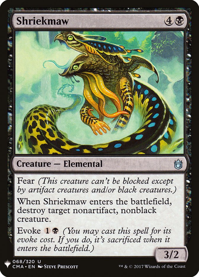 Shriekmaw [Mystery Booster] | Jomio and Rueliete's Cards and Comics