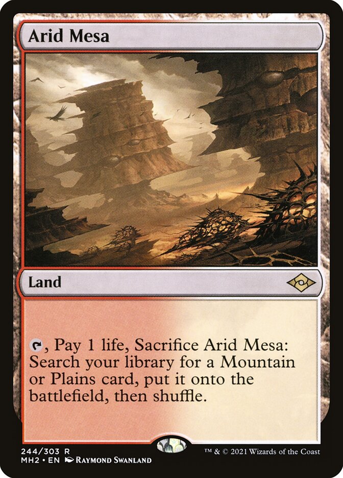 Arid Mesa [Modern Horizons 2] | Jomio and Rueliete's Cards and Comics