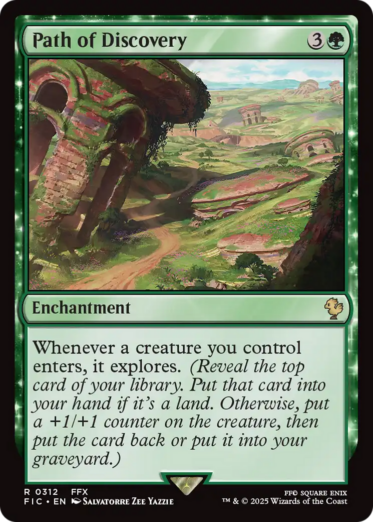 Path of Discovery [FINAL FANTASY Commander] | Jomio and Rueliete's Cards and Comics