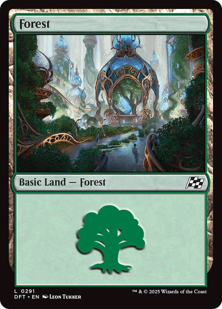 Forest (0291) [Aetherdrift] | Jomio and Rueliete's Cards and Comics