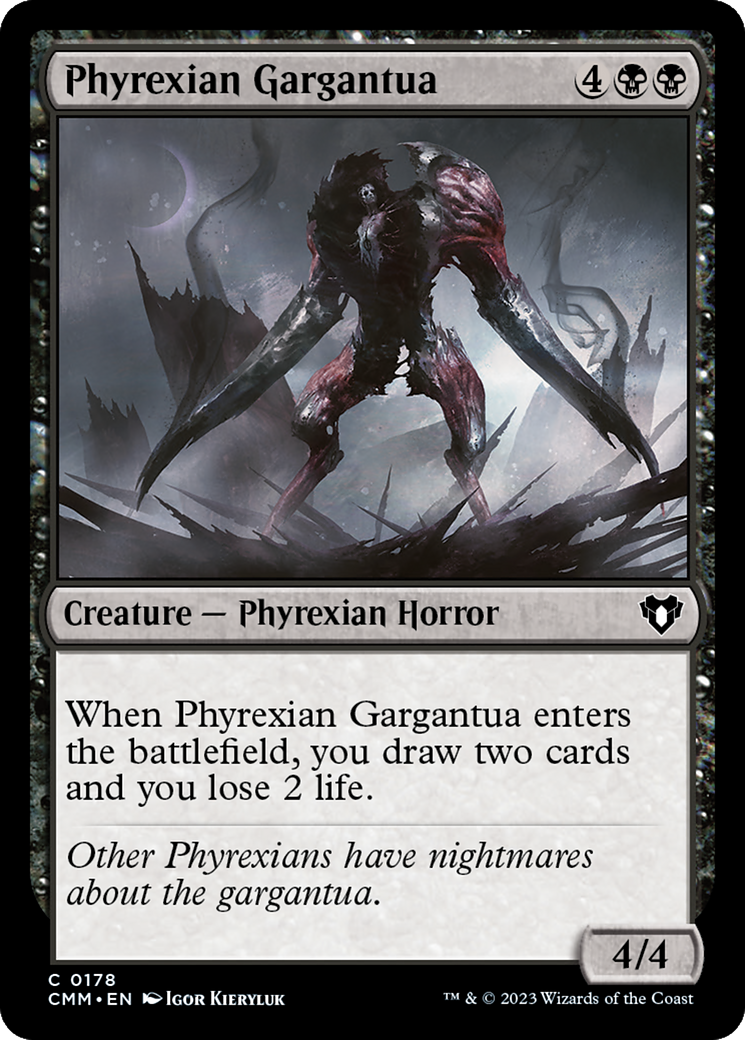 Phyrexian Gargantua [Commander Masters] | Jomio and Rueliete's Cards and Comics